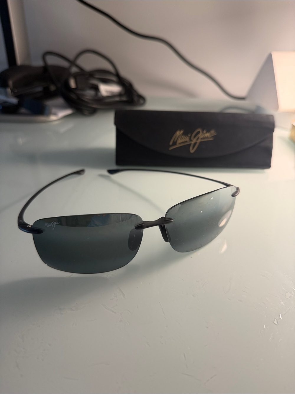 Maui Jim Hema Sunglasses in Black